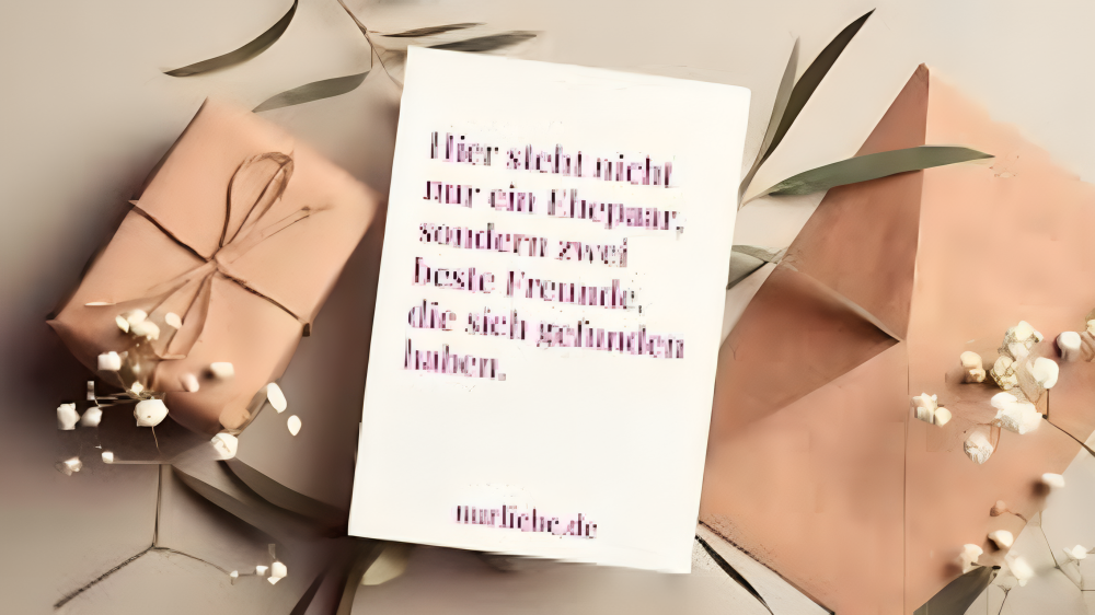 Glückwünsche zur Hochzeit Modern